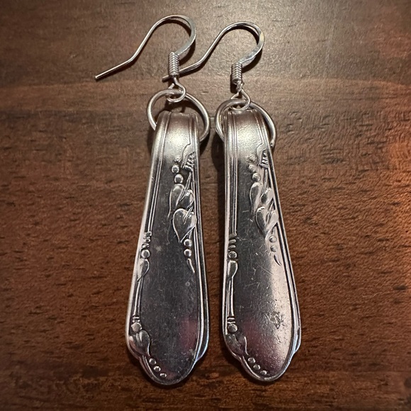 Hand Crafted Jewelry - Spoon Earrings